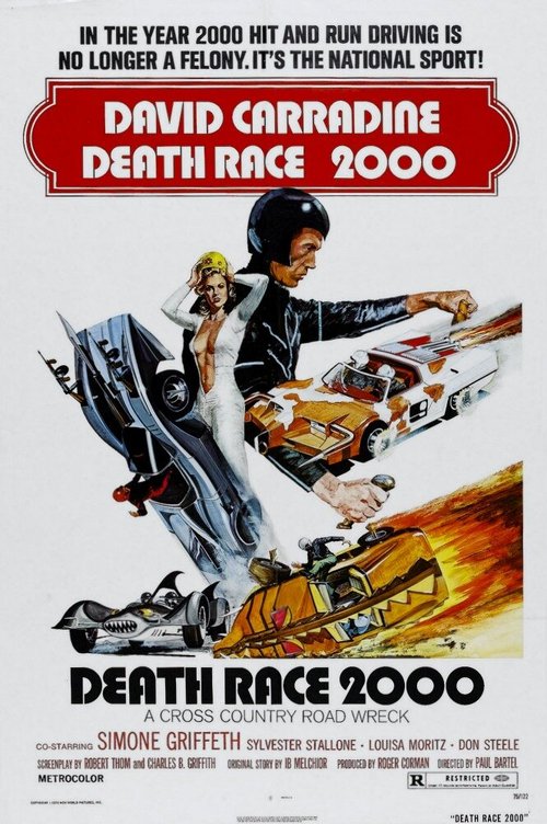 Смотреть Смертельные гонки 2000 года онлайн в HD качестве 720p-1080p