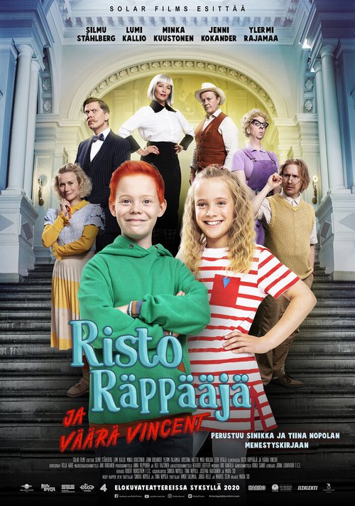 Смотреть Risto Räppääjä ja väärä Vincent в HD качестве 720p-1080p