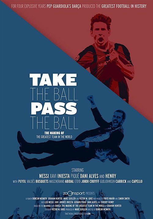 Смотреть Take the Ball Pass the Ball: The Making of the Greatest Team in the World в HD качестве 720p-1080p
