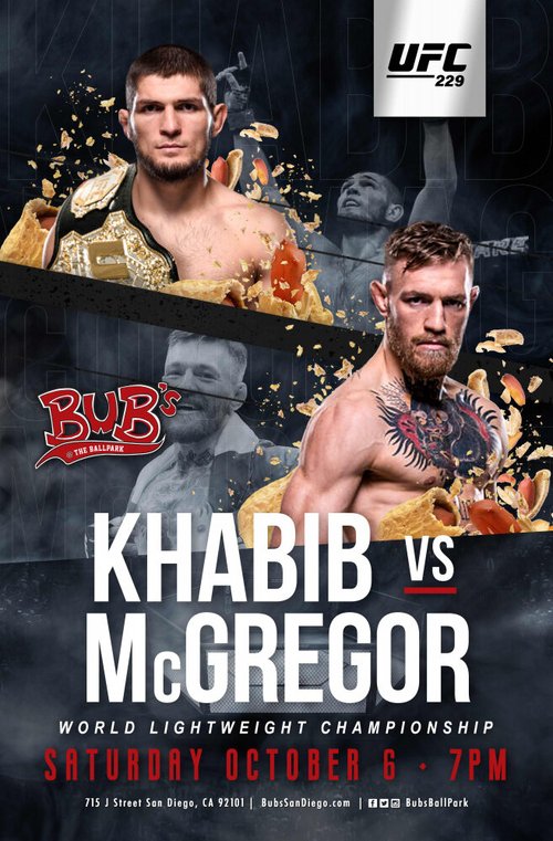 Смотреть UFC 229: Khabib vs McGregor в HD качестве 720p-1080p